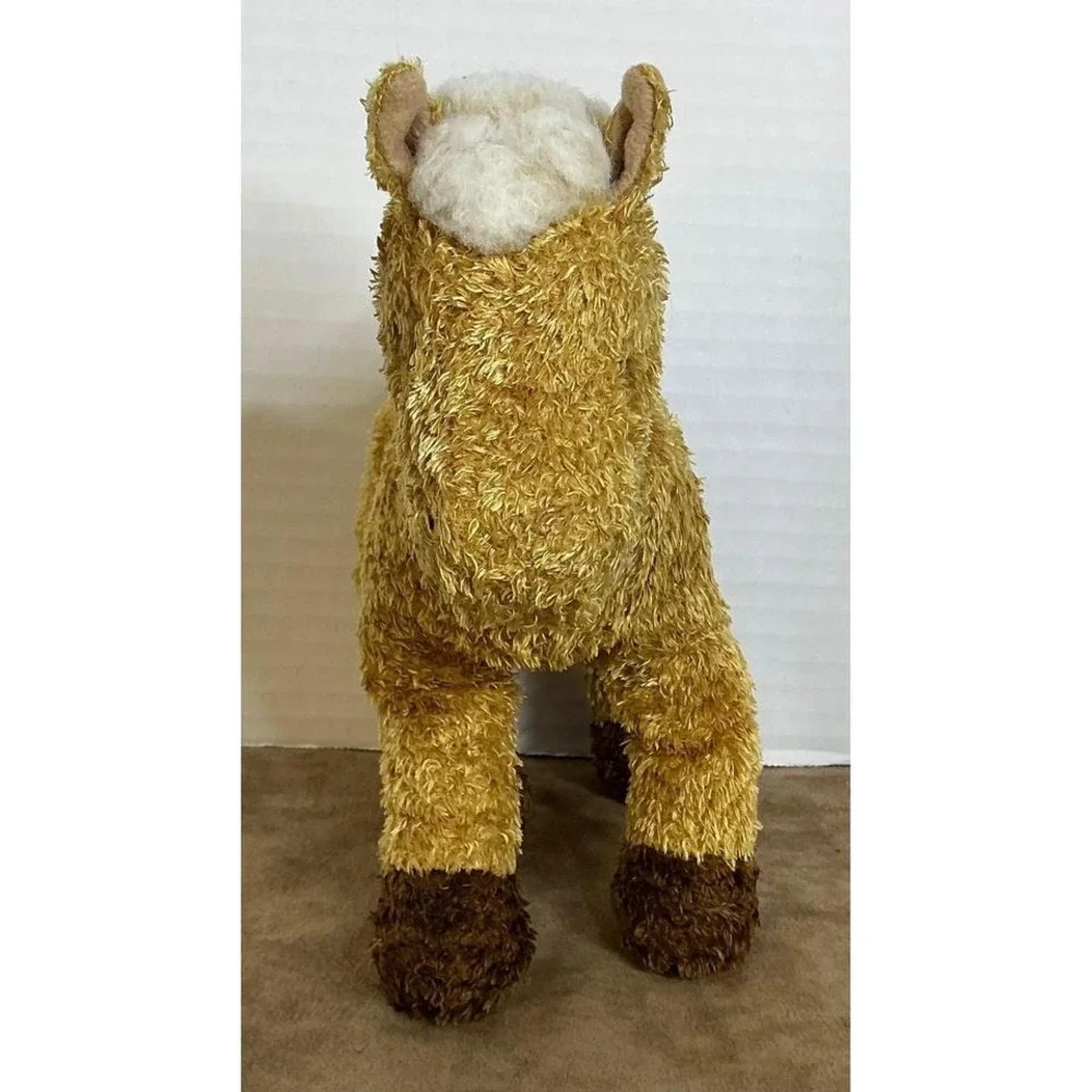 Douglas Cuddle Toys Horse Plush Tan‎ Brown Hooves White Mane 16